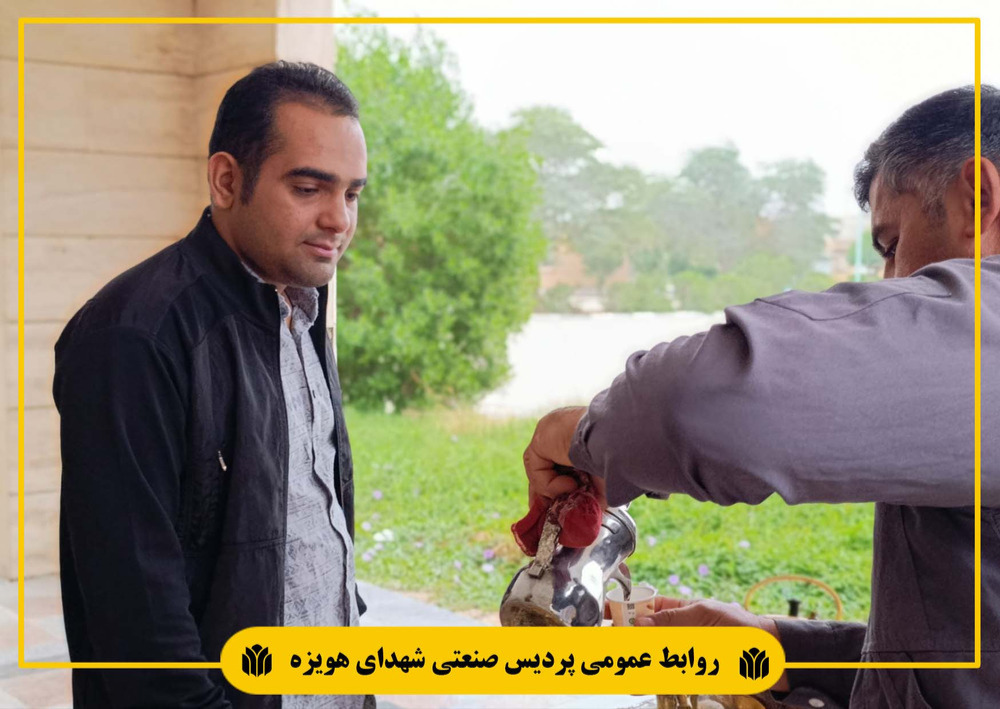 استقبال از دانشجویان پردیس صنعتی شهدای هویزه به مناسبت روز دانشجو