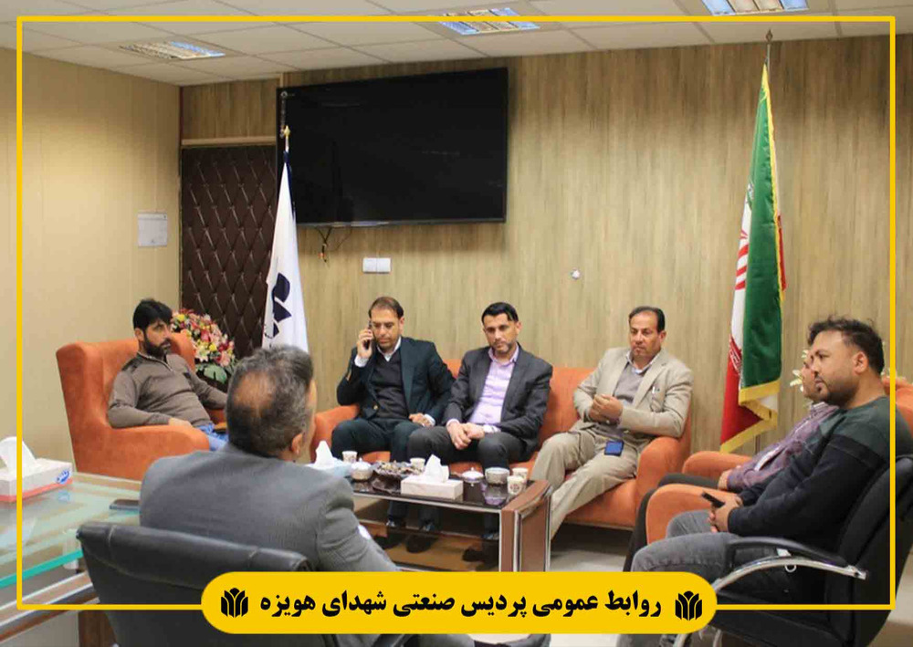 رئیس پردیس صنعتی شهدای هویزه با شهردار سوسنگرد دیدار کردند