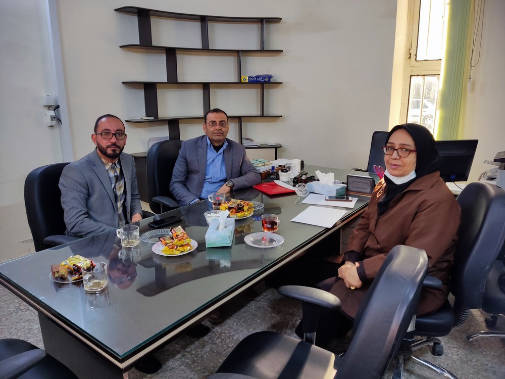 برگزاری جلسه با رئیس مرکز مشاوره دانشگاه چمران و دبیر منطقه ۱۰